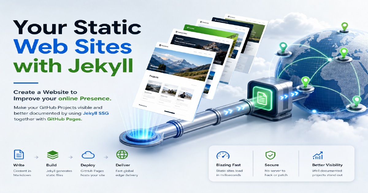 Jekyll SSG Github