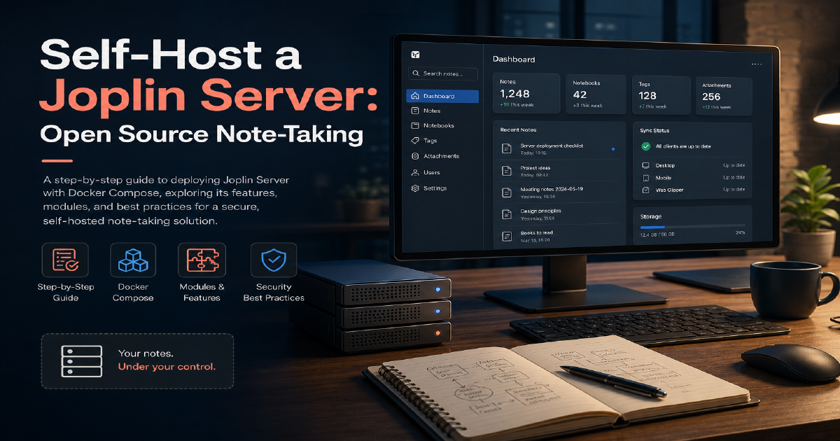 Setting Up Joplin Server with Docker