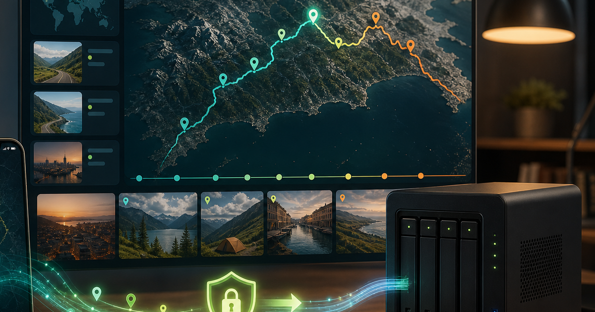 Dawarich self-hosted location history map cover