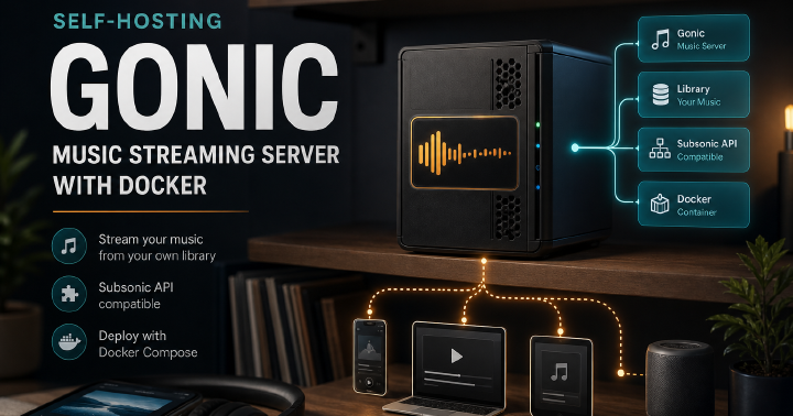 Gonic - Self-Hosted Music Server